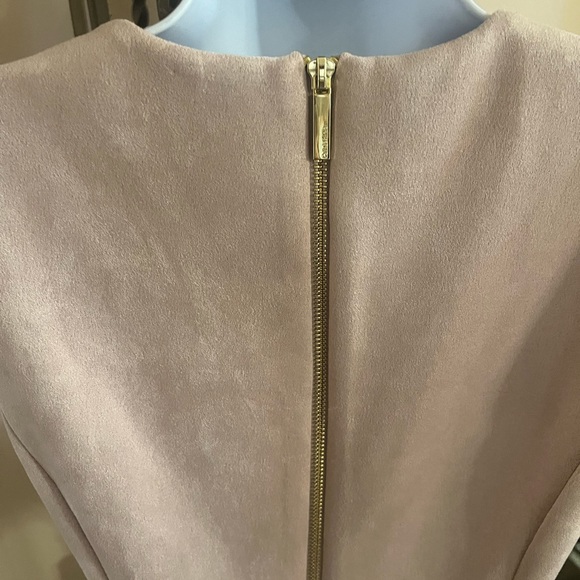 CALVIN KLEIN Petite Faux-Suede Sheath Dress 10P - Picture 9 of 16